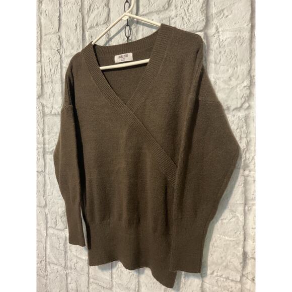 NEW Double Zero Brown Sweater Size Small - Picture 1 of 6